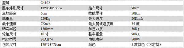 电动称多尘推车C4102